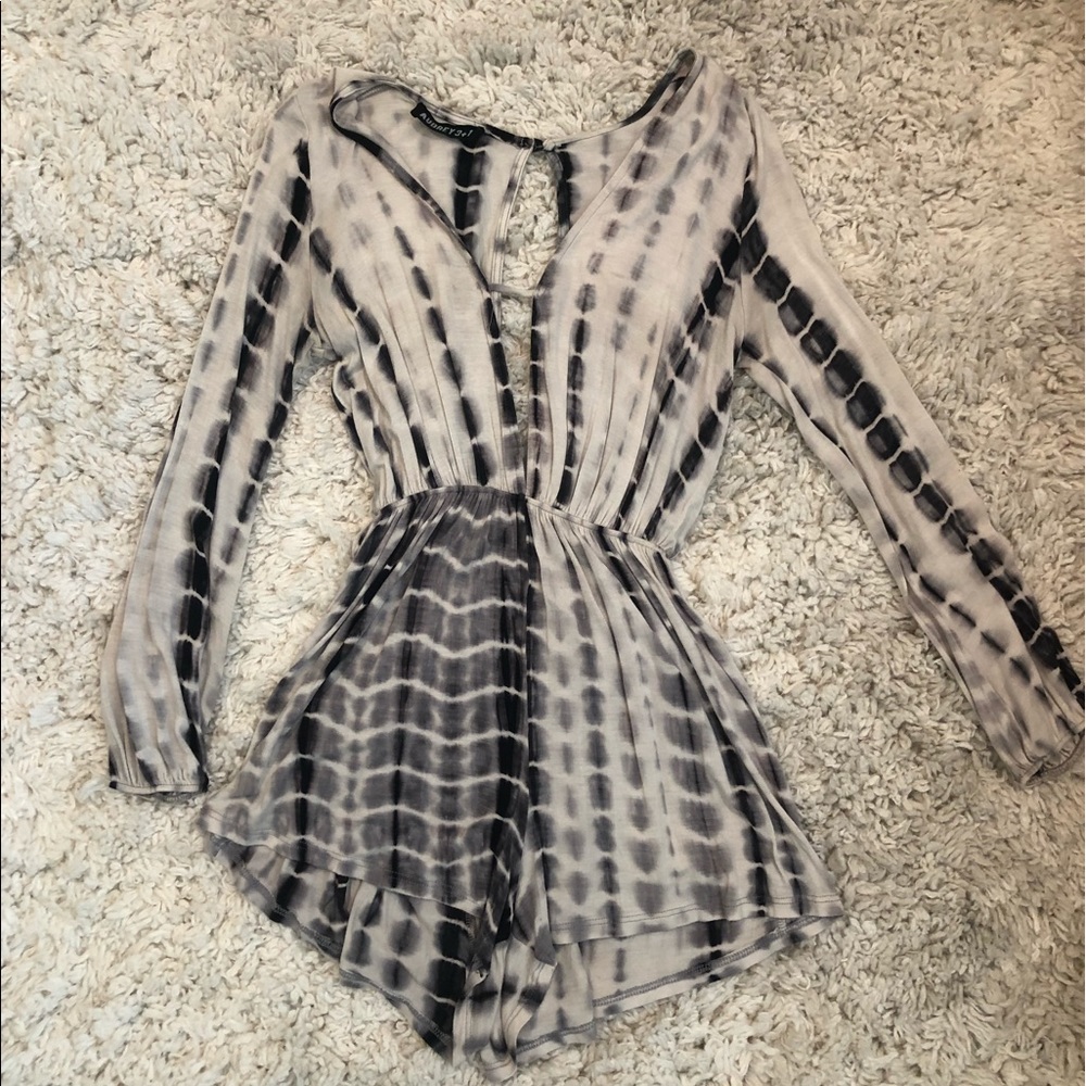 Tie dye romper